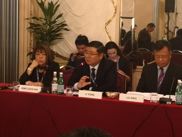 Chairman Li Yong attended the Asia-Europe Leader High-Level Economic and Financial Conference and made a Speech, Rome Italy