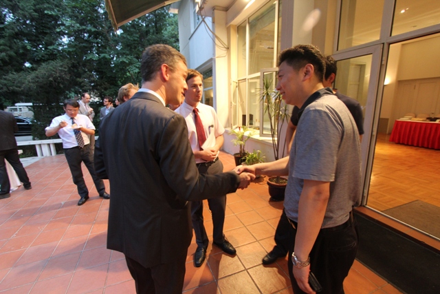 Vice President Zhang Chunhu attended a reception hosted by Embassy of Belgium in Beijing on invitation